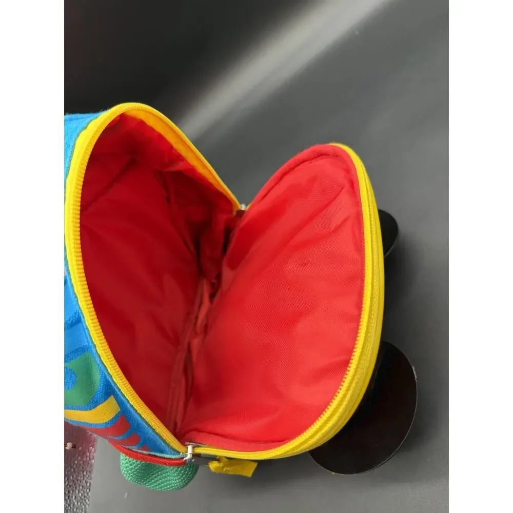 Disney Mickey Mouse Kids Mini Backpack 3D Face Ears Red Blue Target 2021
